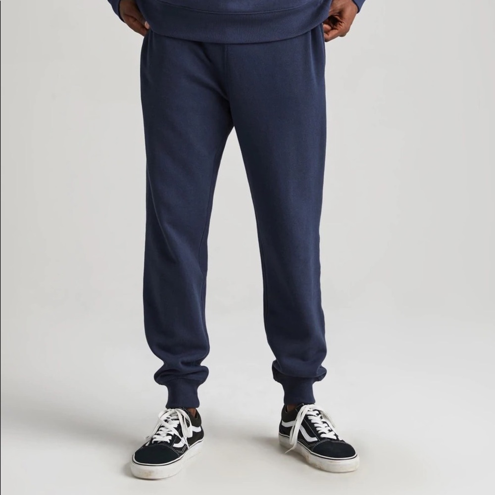 RicherPoorer Men's Tapered Sweatpants Size M